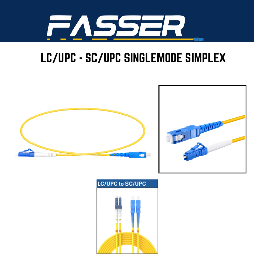 LC/UPC - SC/UPC SINGLEMODE SIMPLEX