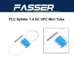 PLC Splitter 1:4 SC UPC Mini Tube