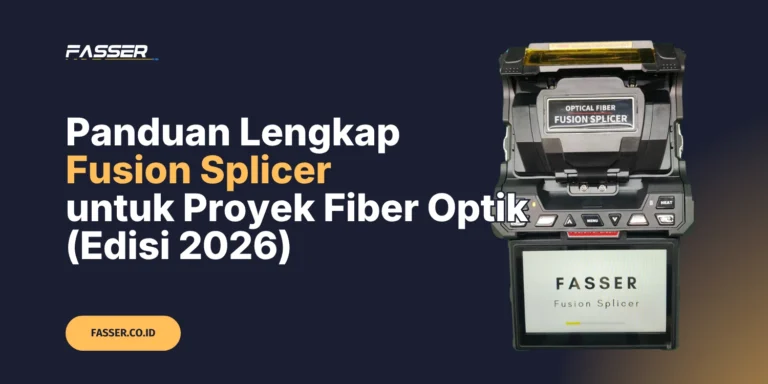 feature image artikel Panduan Lengkap Fusion Splicer untuk Proyek Fiber Optik