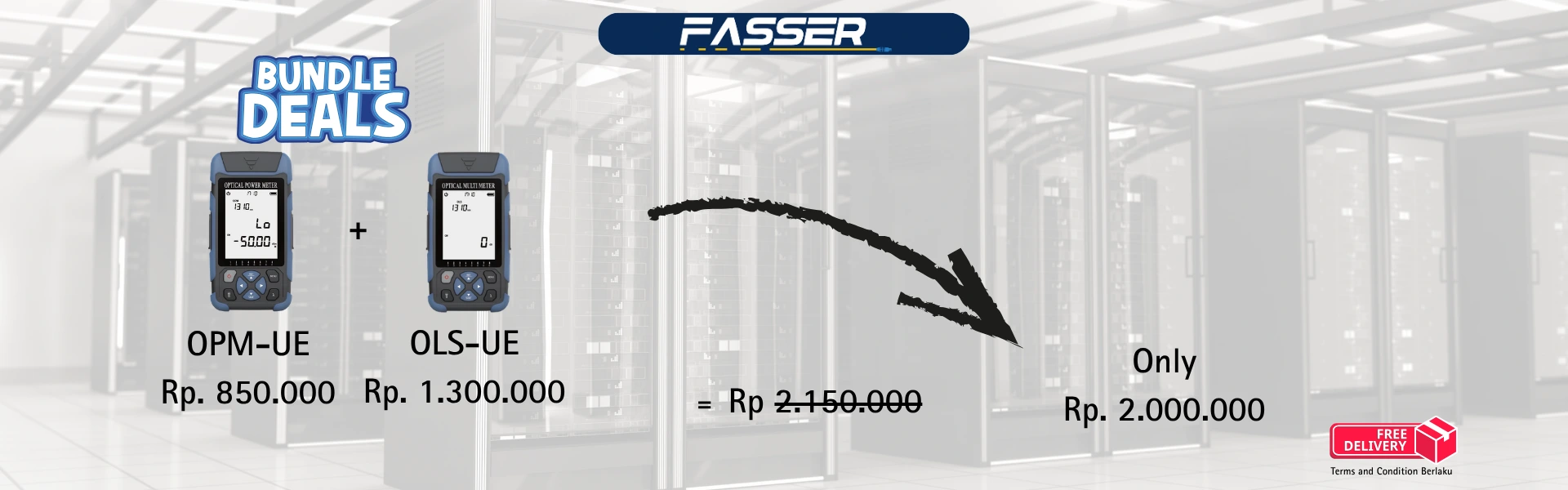 banner promo fasser networks, bundling