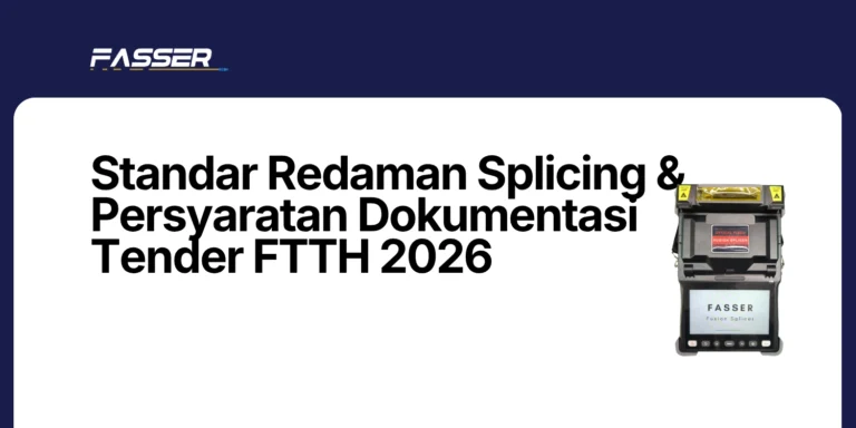 Standar Redaman Splicing & Persyaratan Dokumentasi Tender FTTH 2026