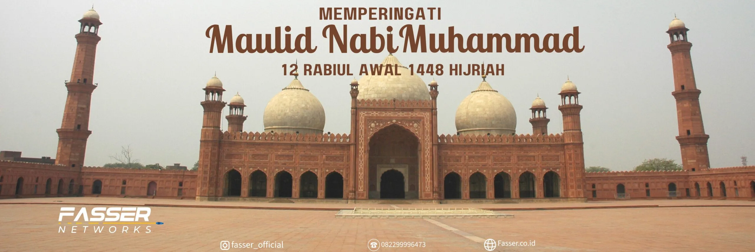 Memperingati Maulid Nabi Muhammad 12 Rabiul Awal 1448 Hijriah