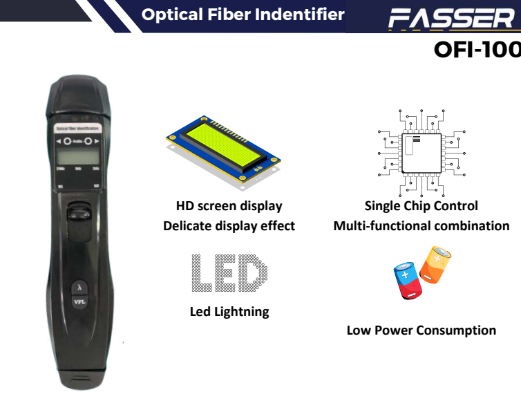 Mempermudah Troubleshooting Fiber Optic dengan Fasser Optical Fiber Identifier OFI-100